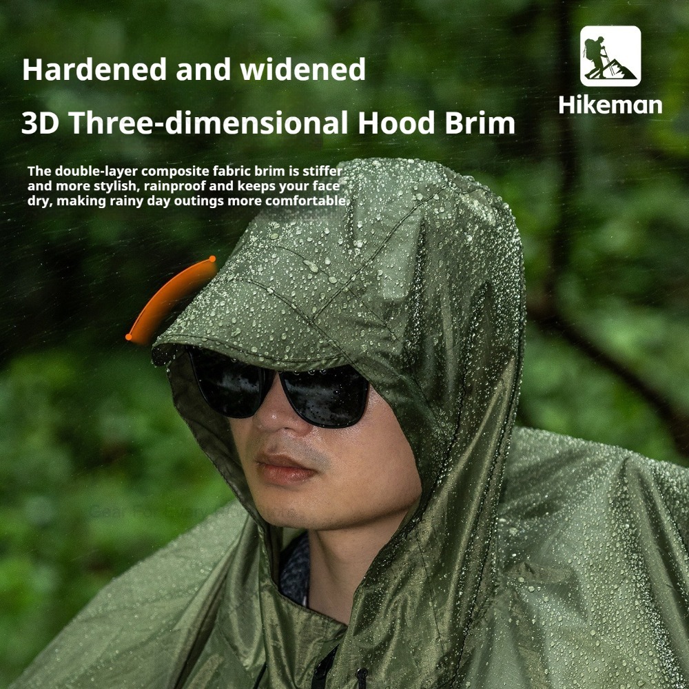Сверхлегкий дождевик на молнии – обзор и цена Camping Rain Poncho