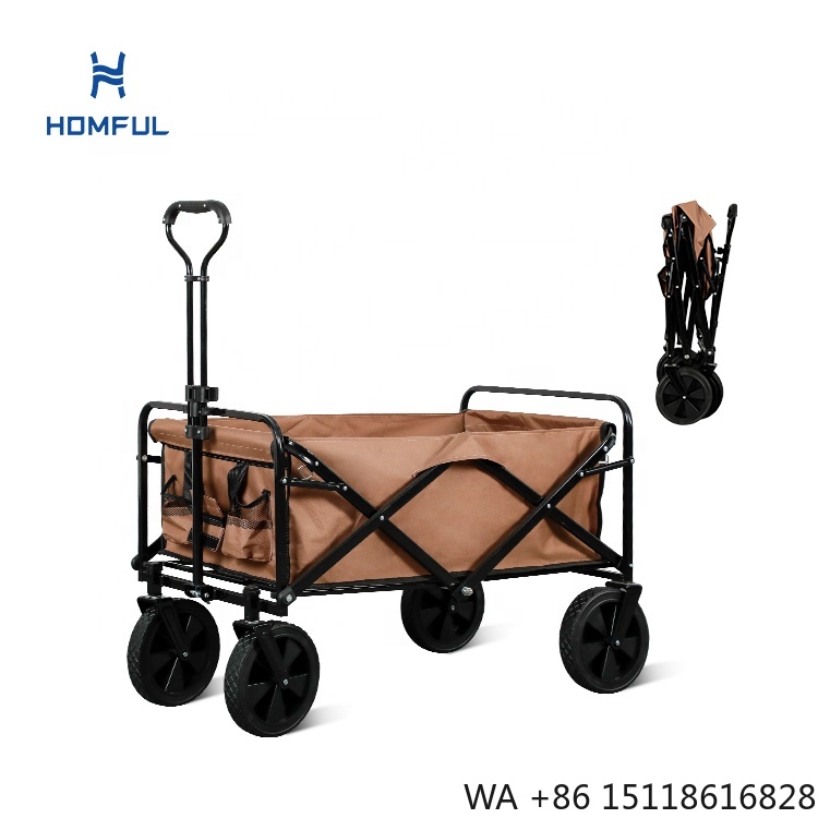 Складная тележка HOMFUL для ры – обзор и цена Outdoor Camping Trolley